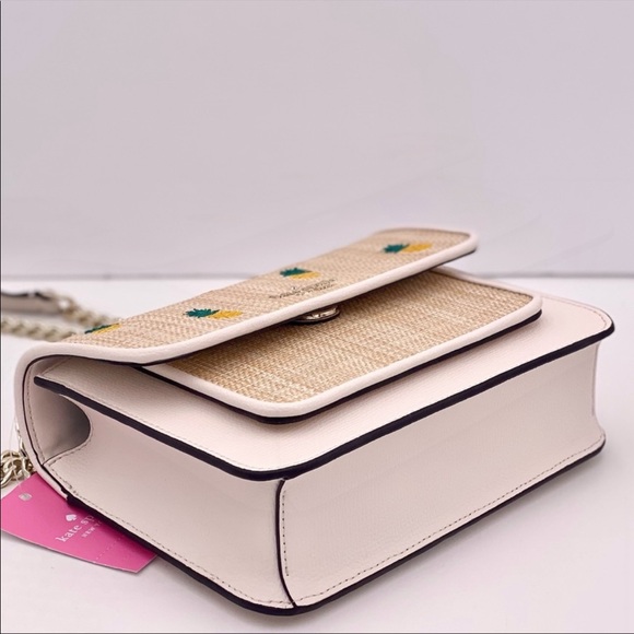 Kate Spade Remi Pineapple Flap Chain Crossbody Bag - Picture 10 of 10